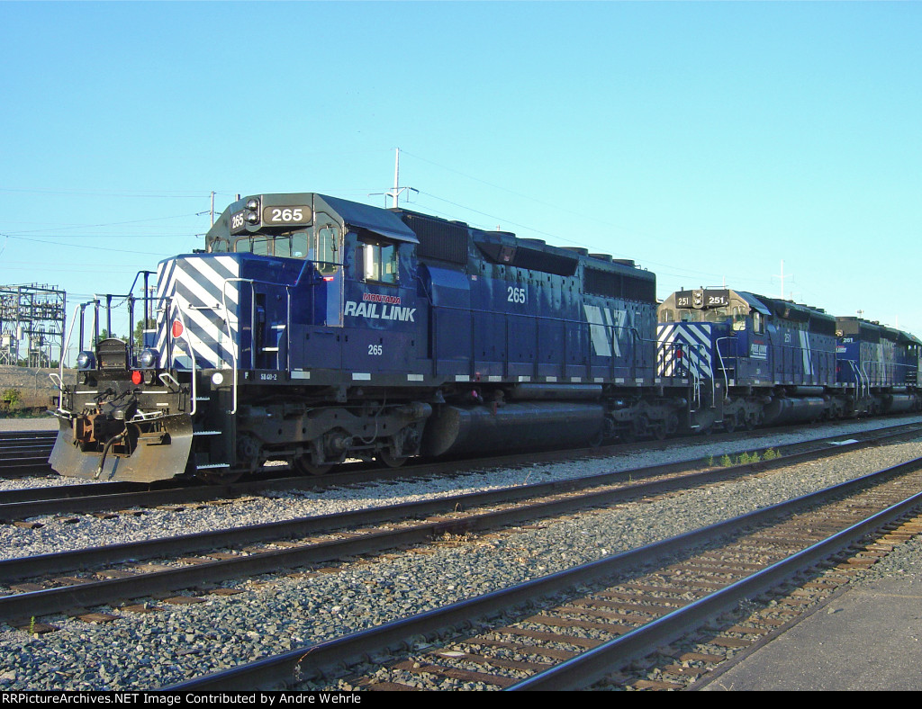 MRL trio is power for a westbound coke train